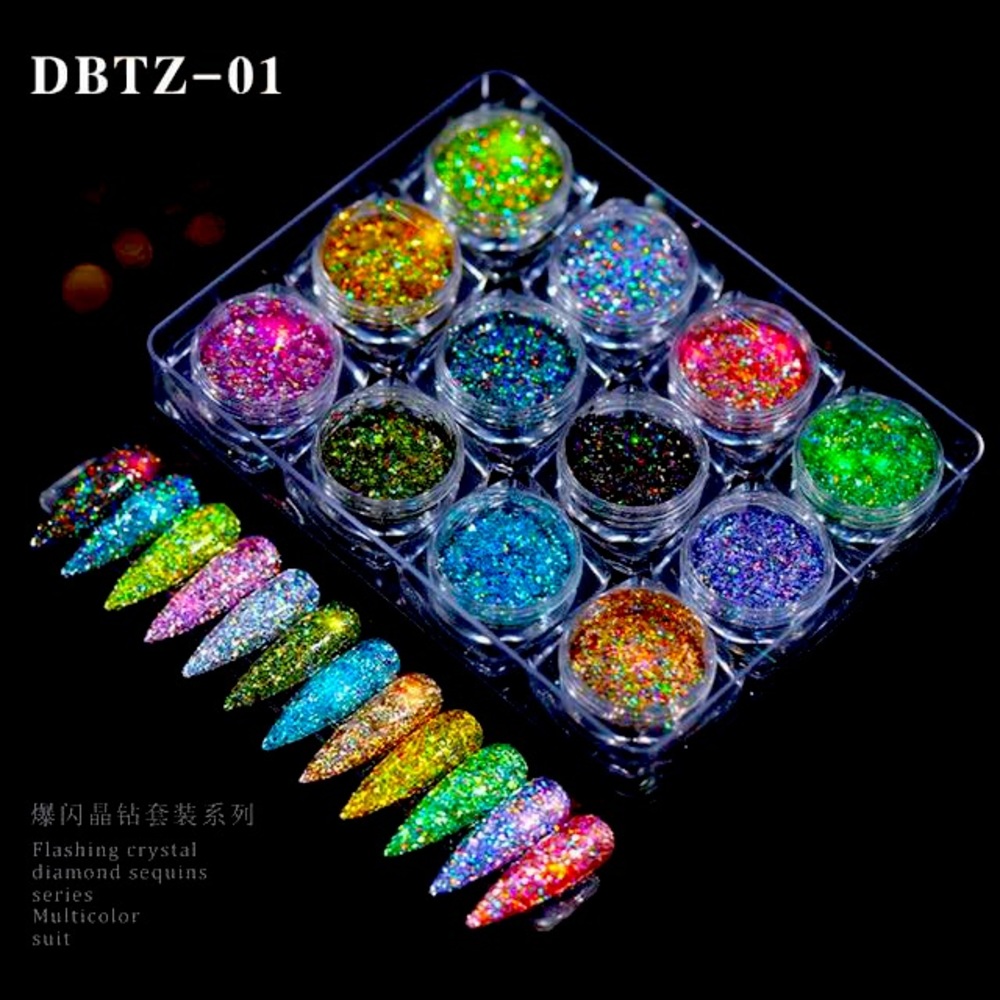 Shining Pallette Nail Art & Manicure Decorations